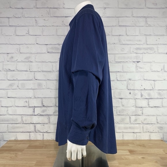 Robert Graham Shirt Men's Extra Large Long Sleeve Button Up Contrasting Cuffs - Picture 5 of 15